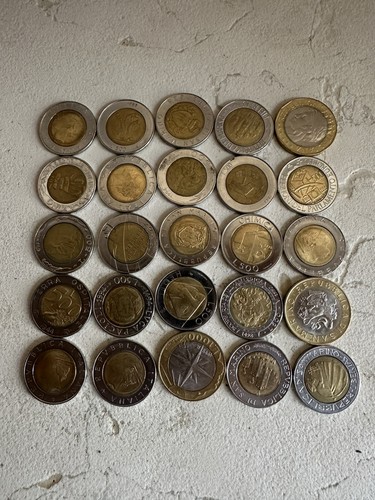 Lotto monete 500 lire - monete,