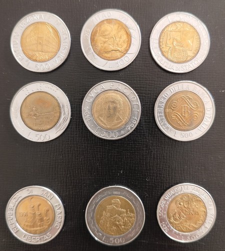 Collezione 500 lire