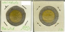 San Marino: 500 lire 1993