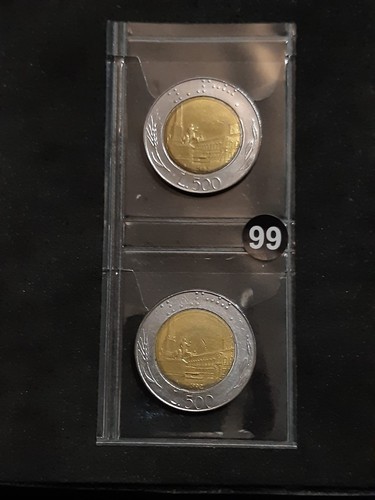 Italia coppia 500 lire - -,
