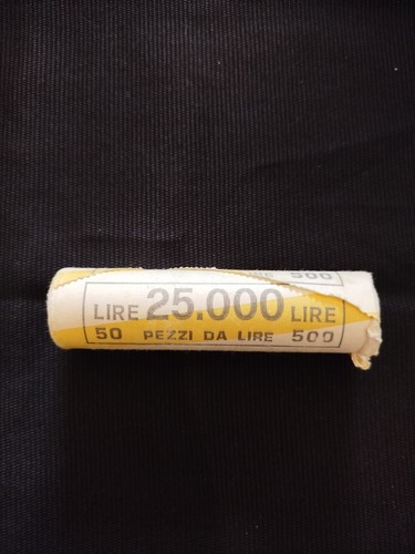 Rotolino monete 500 lire - monete,