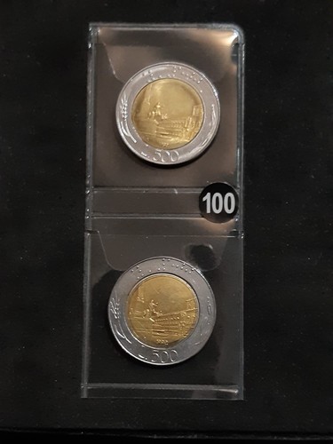 Italia coppia 500 lire - -,
