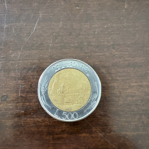 500 lire bimetalliche
