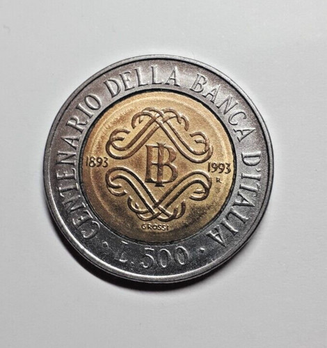 500 lire bimetalliche 1993 - 500,