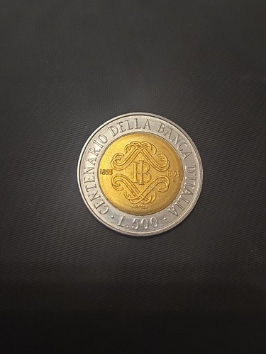 500 lire bimetalliche - 500,