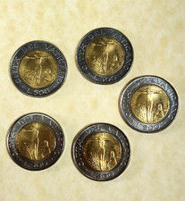 Vaticano 500 lire bimetalliche