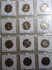 Italia lotto12  monete da 500