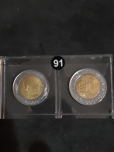 Italia coppia 500 lire - -coppia,