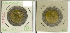 San Marino: 500 lire 1992