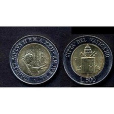 VATICANO 500 Lire e  1000 Lire