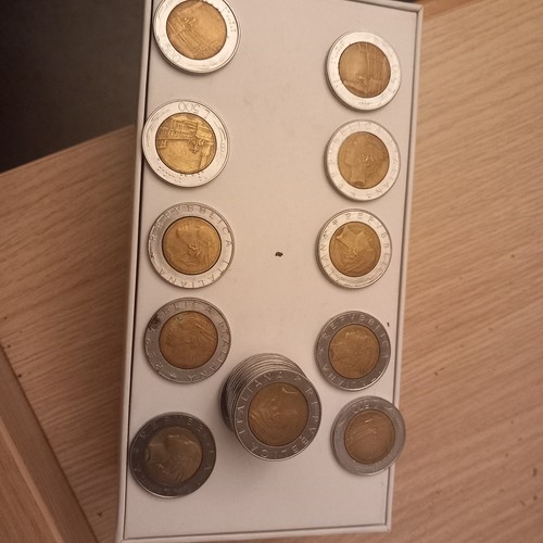 Lotto 20monete 500 - ,