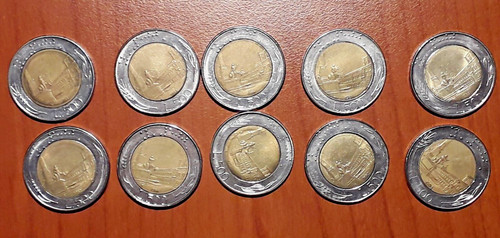 Lotto monete 500 lire - da,