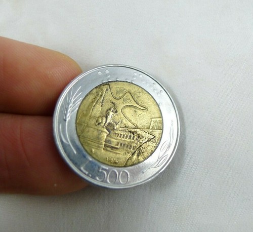 Moneta repubblica 500 lire - repubblica,
