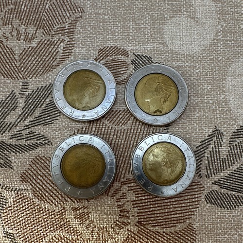 Lotto monete 500 - 4,